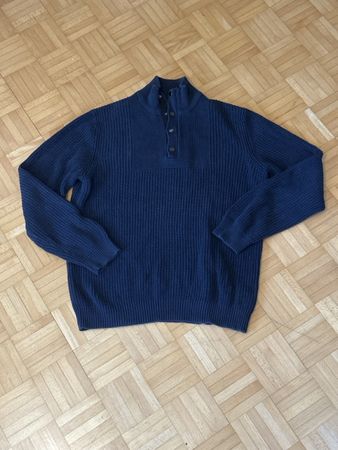 Esprit Herren Strickpullover, Grösse XL, 100% Baumwolle