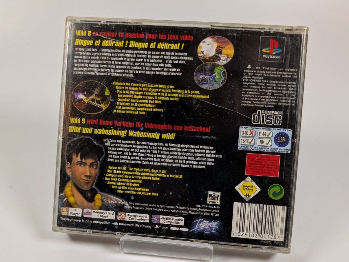 Sony Spiele: Wild 9 - Playstation 1 - PS1 - CIB – Gebraucht aus Ostermundigen von TradeLab 1