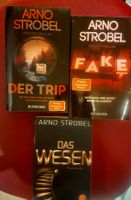 3 Thriller von Arno Strobel, Taschenbücher