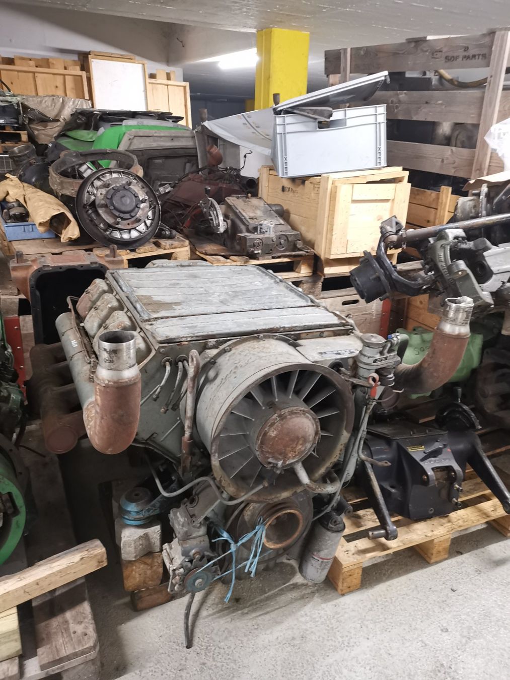 Deutz Motori: Deutz Motor V8 Typ F8L312 – Usato da Buttwil venduto da obelix-idefix