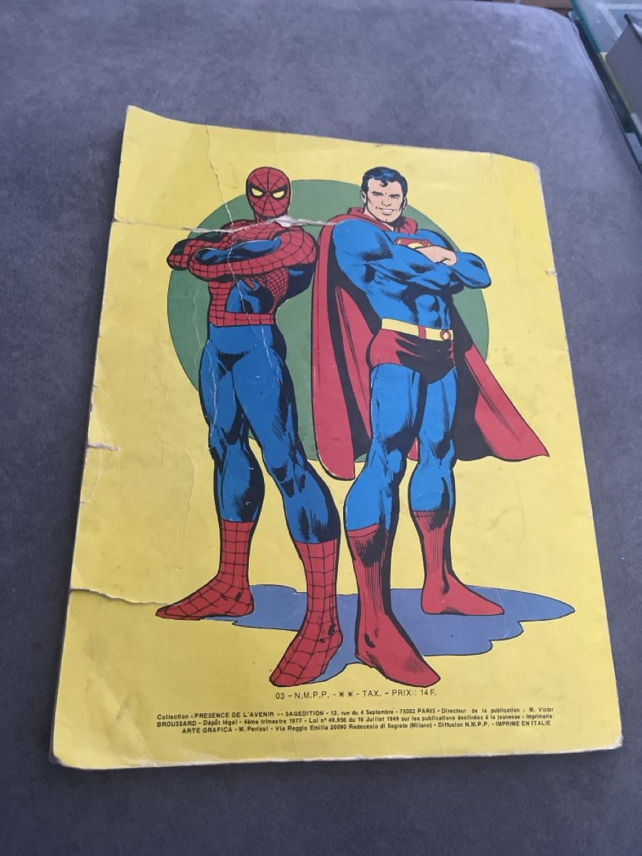 Comics: Superman contre Spiderman Le Combat du Siecle BD – Gebraucht aus Genève von Djib_917 1