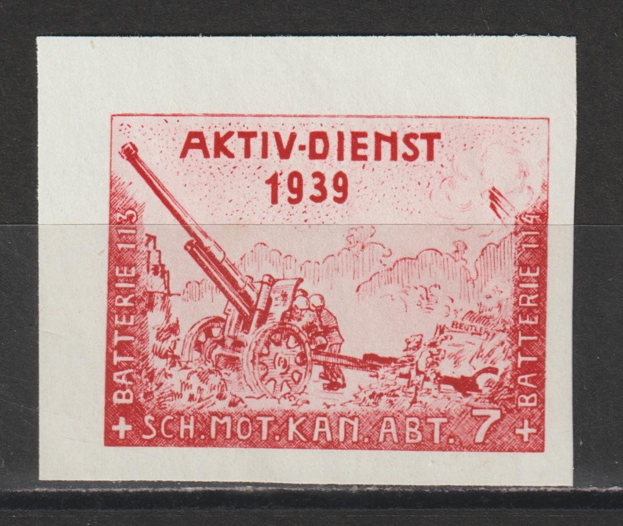Tutti i francobolli: Artillerie Nr. 69/2 * – Usato da Siebnen venduto da Fstaehli