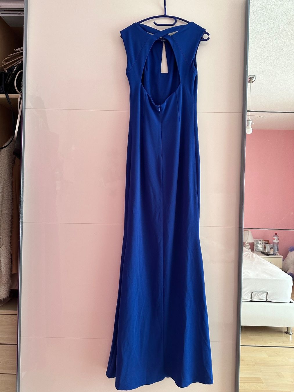Vestiti: Blaues Abendkleid mit Rückenausschnitt Grösse 40 – Usato da Triengen venduto da nes_l8cj 2