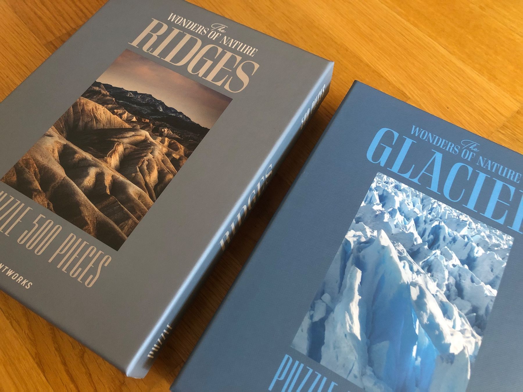Puzzle: 2er Set Puzzle Printworks 500 Teile "Ridges" & "Glacier" – Usato da Solothurn venduto da alinamaeva 1