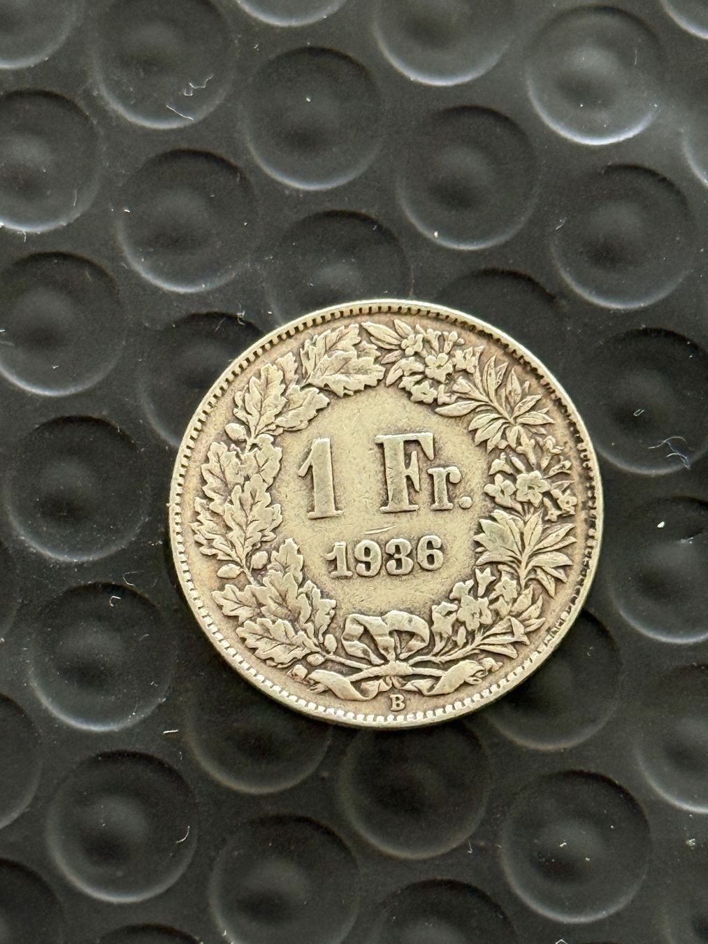 Alle Münzen: 1 Franken 1936 – Gebraucht aus Wallisellen von SWISS_SILVER1