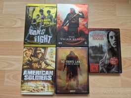Steelbook DVD Collection Action Filme Konvolut 5 Stk 