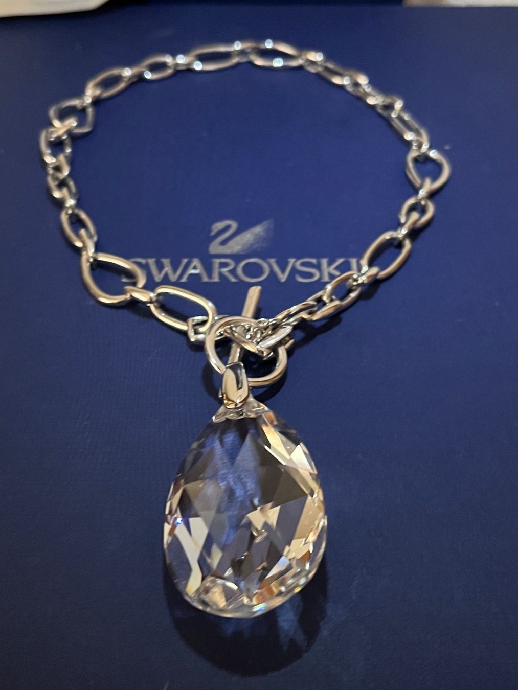 Swarovski Catenine: Swarovski statement kette ungetragen – Nuovo (secondo la descrizione) da Kirchleerau venduto da Dalmi220