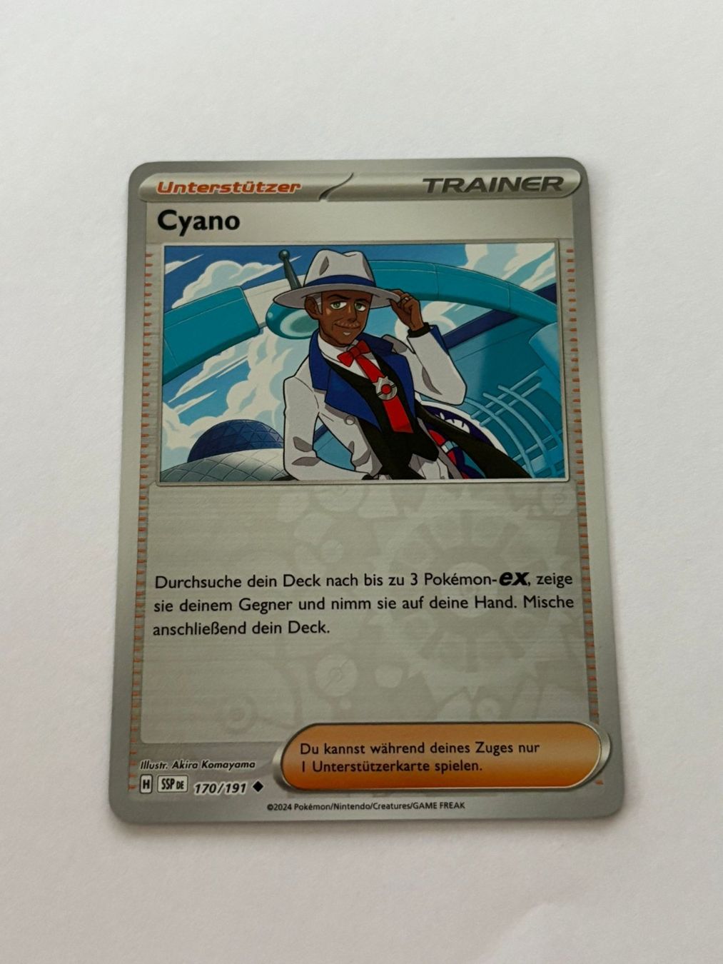 Pokémon Sammelbilder & Trading cards: Pokemon-Karte Cyano 170/191 – Gebraucht aus Herisau von Seyashop1