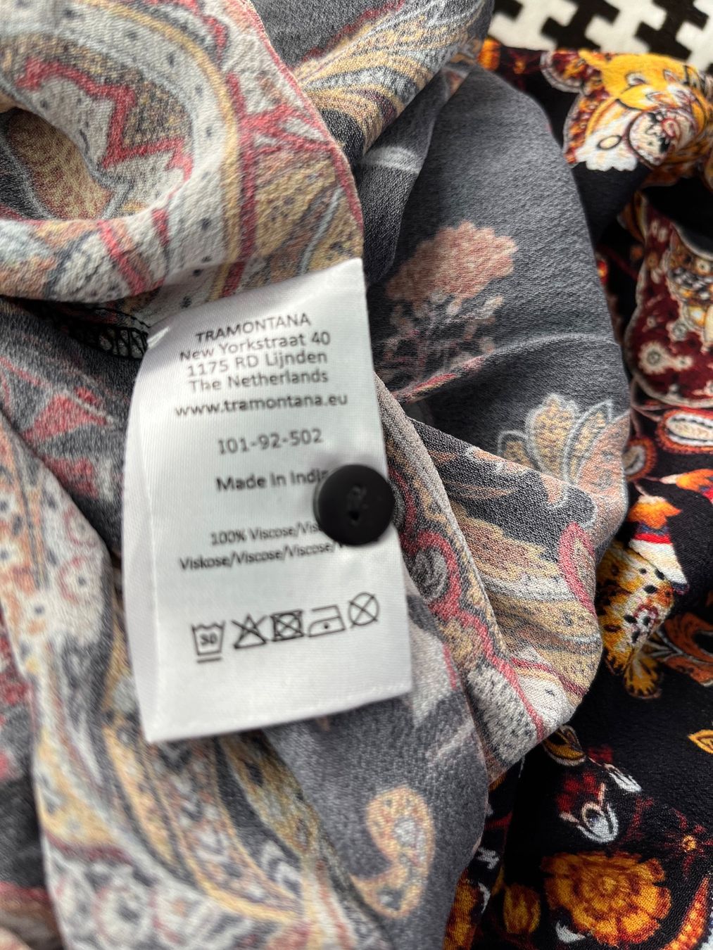 Vestiti: Wunderschönes Kleid mit Paisley Muster, Grösse 40/42 – Usato da Thun venduto da elshei 2
