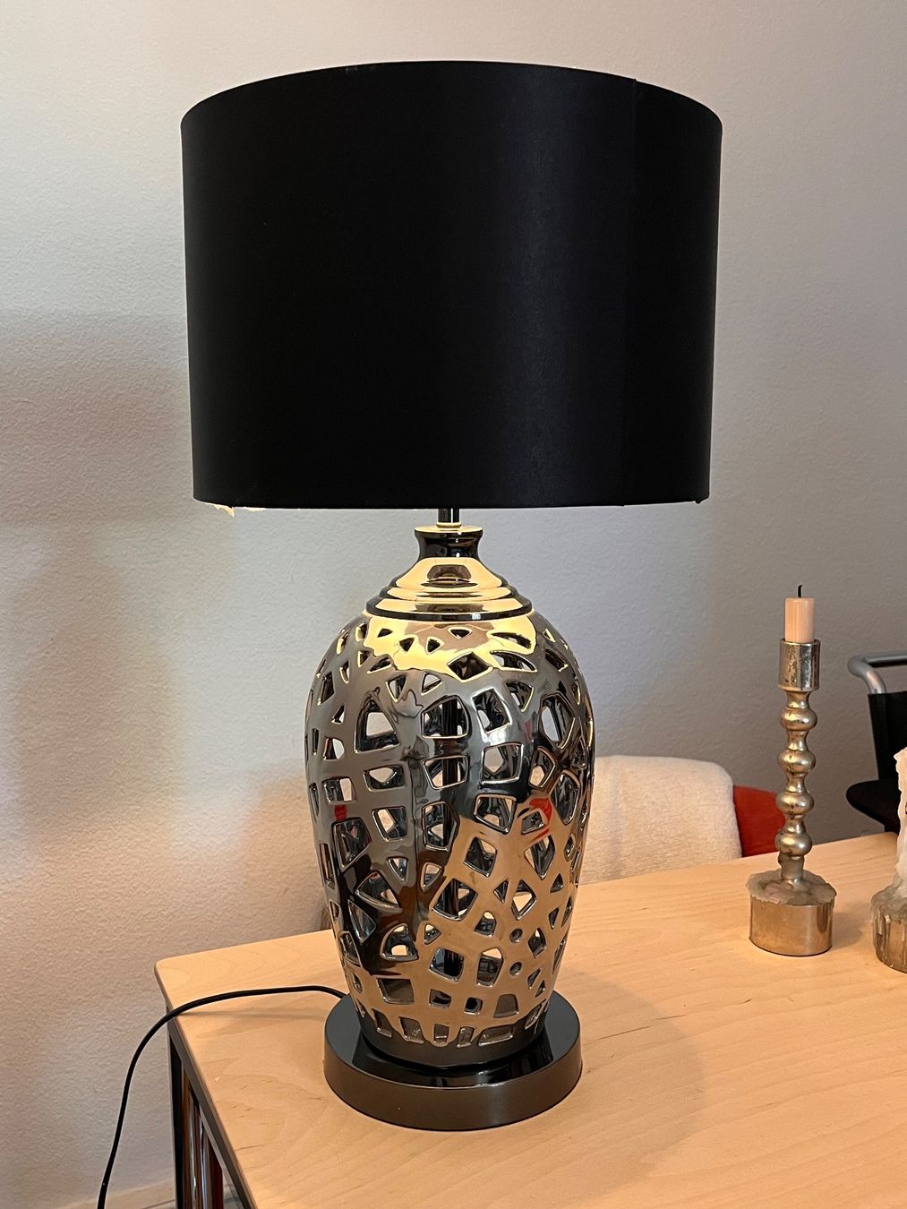 Lampade: Lampe Schwarz / Chrome – Usato da Bern venduto da ann_9ynd