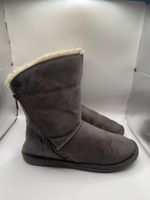 Graceland Damen Winterstiefel Gr. 38 Braun Gefüttert