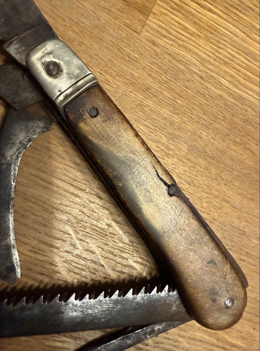 Taschenmesser: Antikes Sackmesser Bauernmesser Aderlass Messer – Gebraucht aus Goldach von Messerguru 1