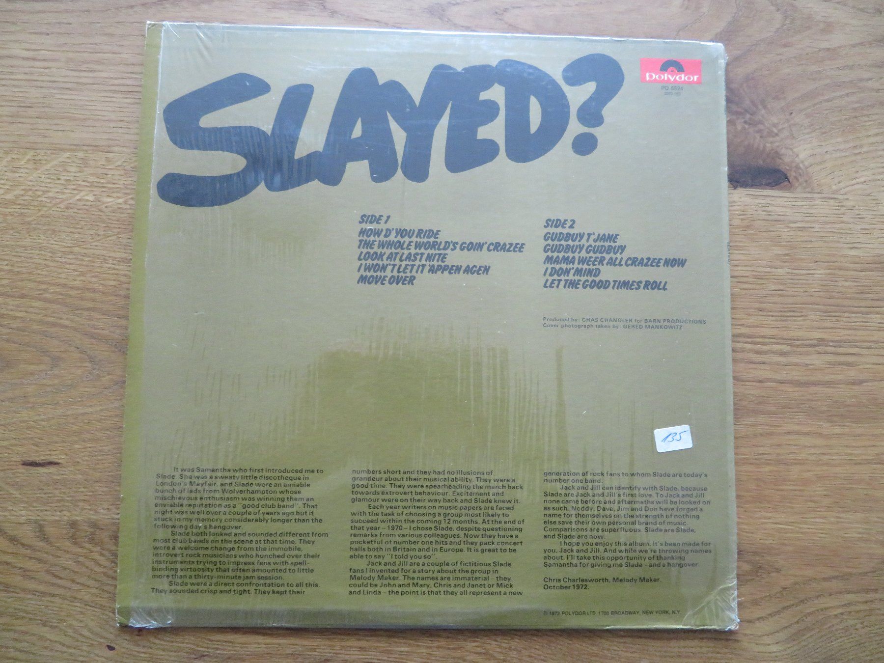 Schallplatten: SLAYD SLAYED – Neu (gemäss Beschreibung) aus Zürich von max_cp5f 1