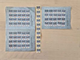 Lot de cartes autocollantes Coop Trophy Cuisine