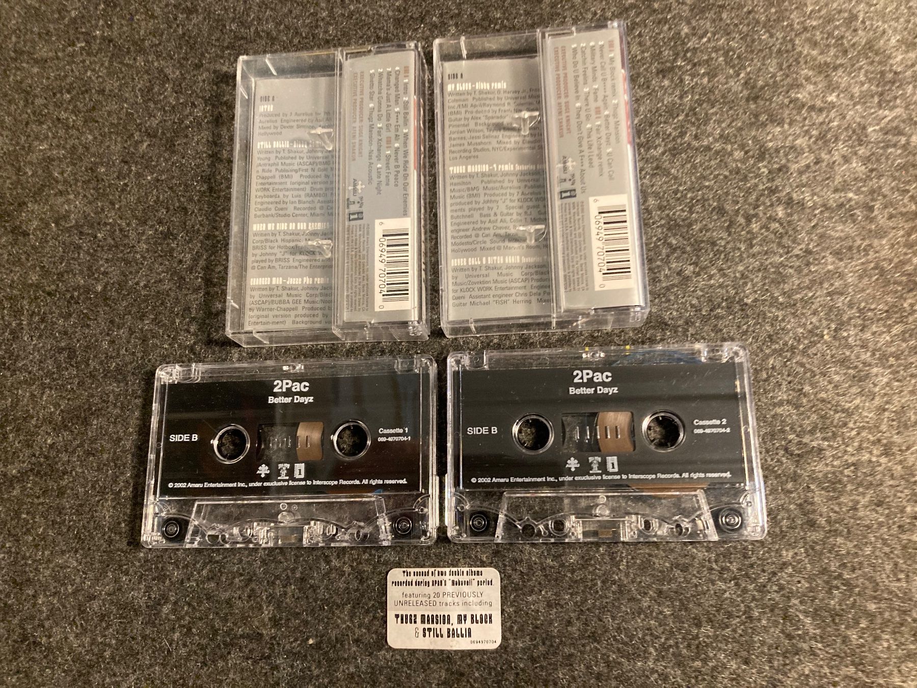 Musicassette: 2Pac - Better Dayz  (2 x MC) – Nuovo (secondo la descrizione) da Fribourg venduto da Karushi 4