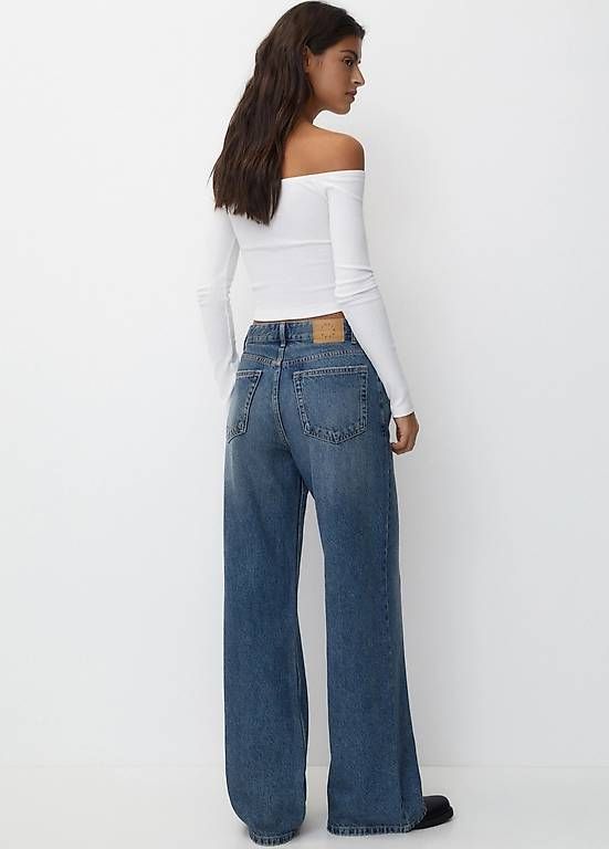 Jeans: Jeanshose damen Pull &Bear Gr.42 – Usato da Oberaach venduto da Svea11 1
