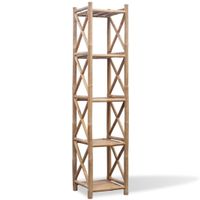 Etagere de salle de bain en bambou