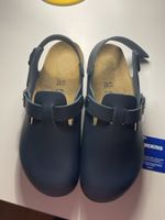 Birkenstock Clogs Grösse 41 dunkelblau neu mit Etikett