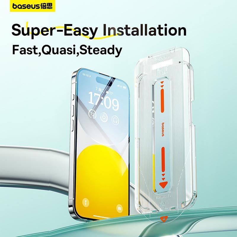 Ritocchi & pellicole di protezione: Baseus iPhone 15 Pro Max Tempered Glass Screen - Ungeöffnet – Nuovo e nell'imballaggio originale da Neuhausen venduto da Die_Rumpelkiste