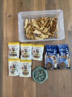 Hundefutter und Kauaetikel