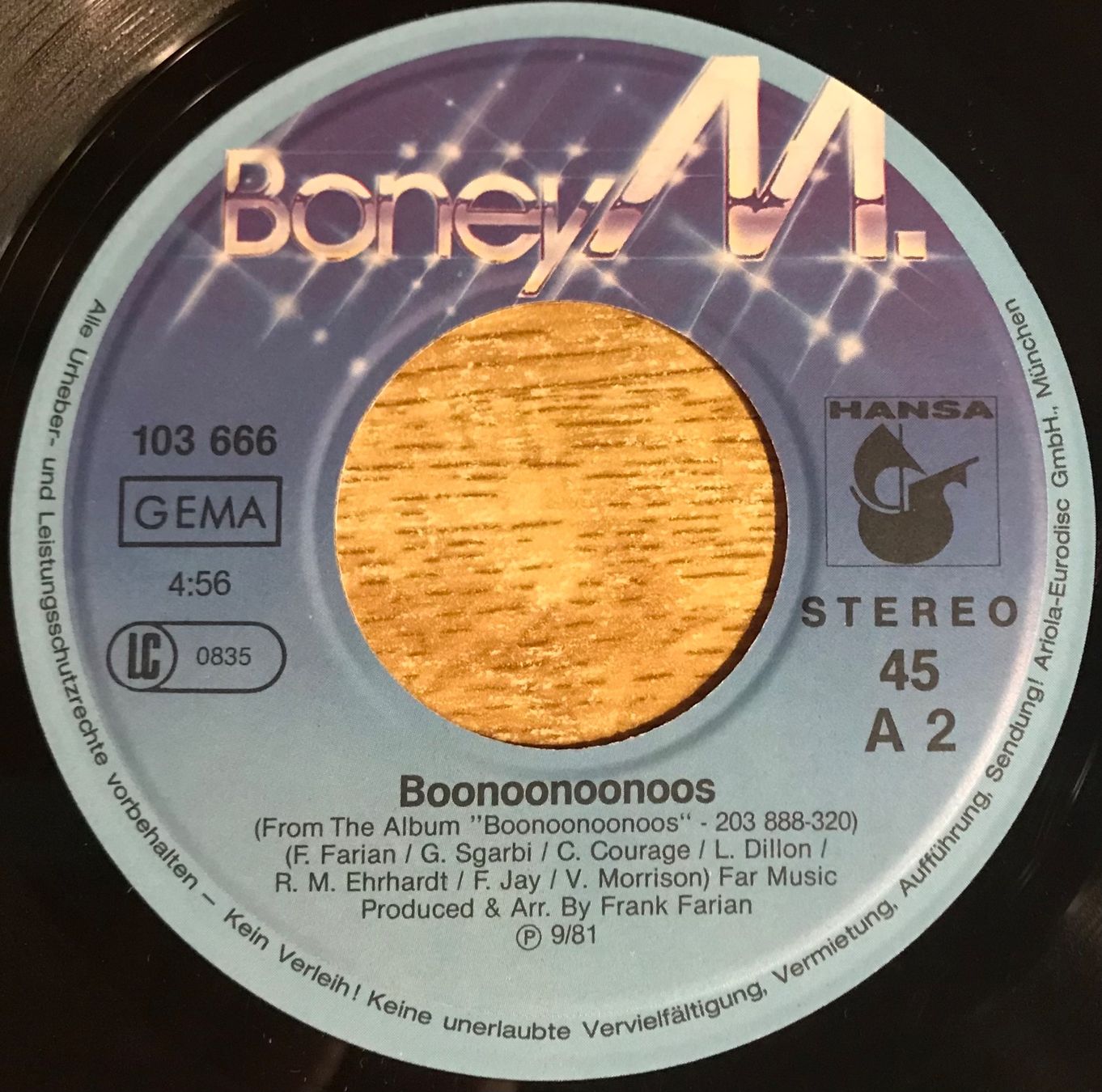 Schallplatten: BONEY M. - WE KILL THE WORLD – Gebraucht aus Bussigny von  3