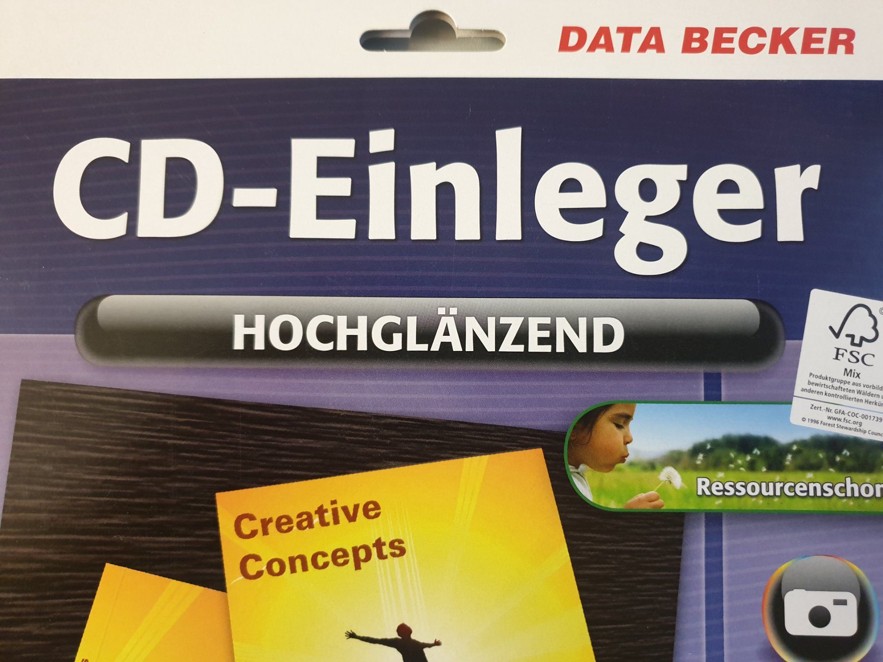 Papier: CD Einleger Hochglänzend - Data Becker – Neuf avec emballage d'origine à Reinach AG par Amroch 1