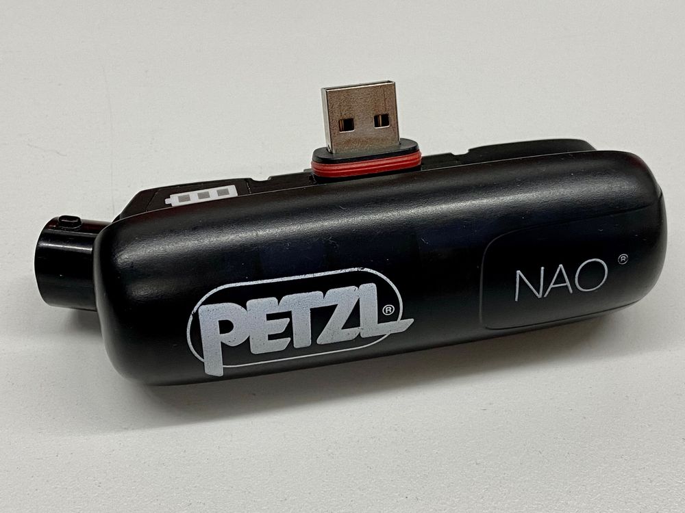 PETZL R1 Ersatzakku Für Nao RL Stirnlampe – Wiederaufladbar, Schwarz, Universelle Größe