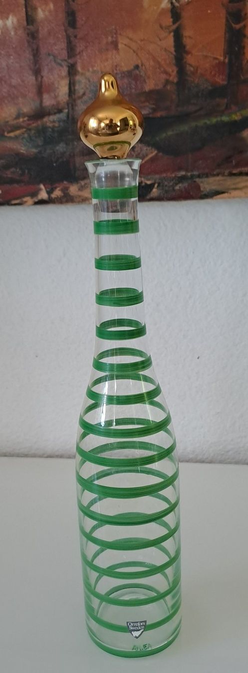 Caraffe: Wunderschöne Glaskaraffe, handmade,  Orrefors signiert – Usato da Wallisellen venduto da chanel007 2