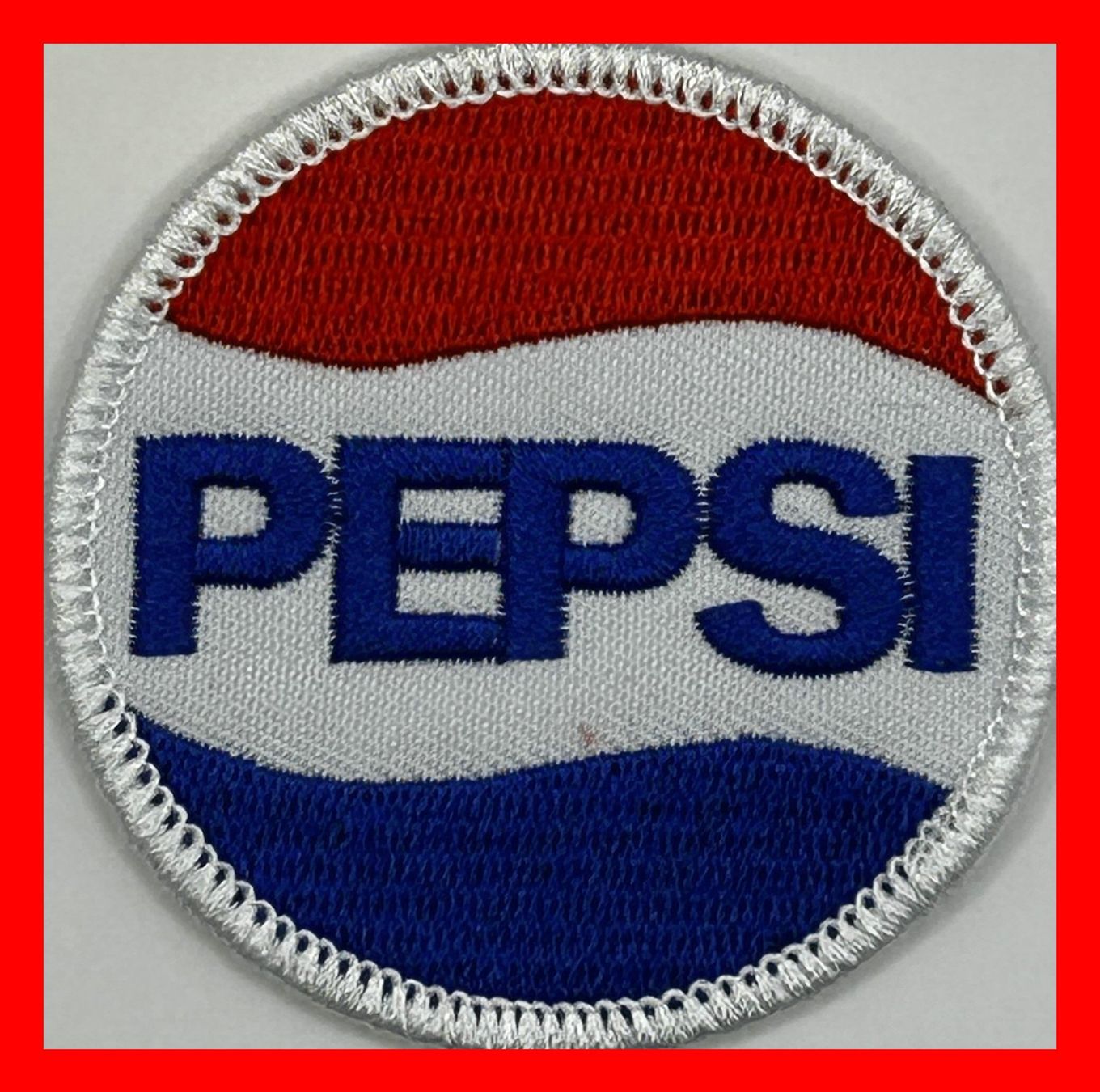 Toppe: Pepsi Cola Aufnäher Badge Patch Süssgetränk MAX Dose Flasche – Nuovo e nell'imballaggio originale da Dättlikon venduto da easythings