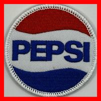 Pepsi Cola Aufnäher Badge Patch Süssgetränk MAX Dose Flasche