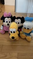 Disney Plüschfiguren Mickey Donald Minnie Pluto 