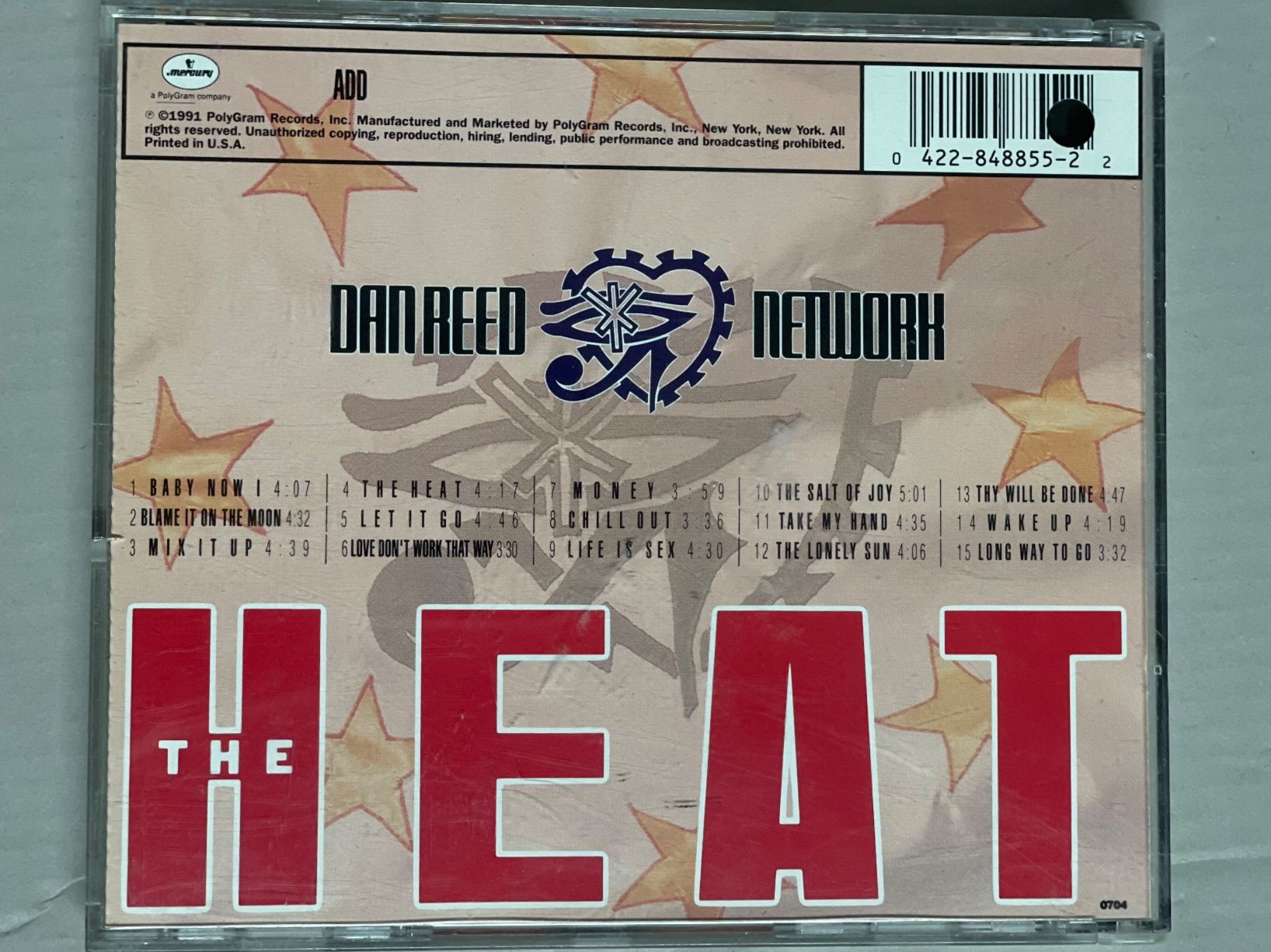 CD: Dan Reed Network-The Heat – Usato da Muri b. Bern venduto da AdidasCollector 1