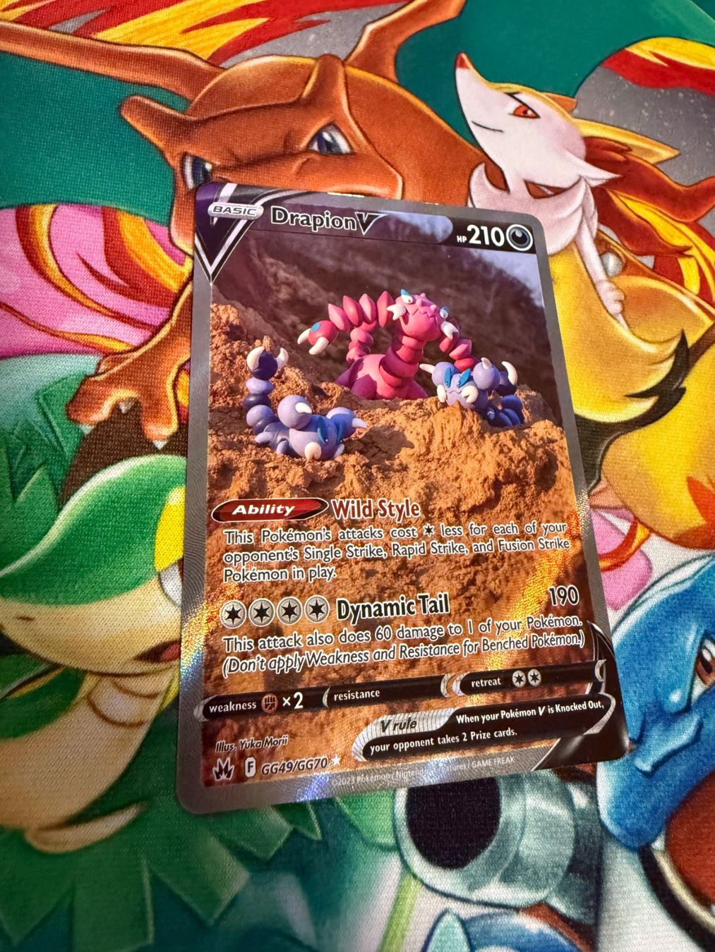 Pokémon Carte collezionabili: Pokemon Drapion V GG49 – Usato da Zollikofen venduto da JHB_TCG