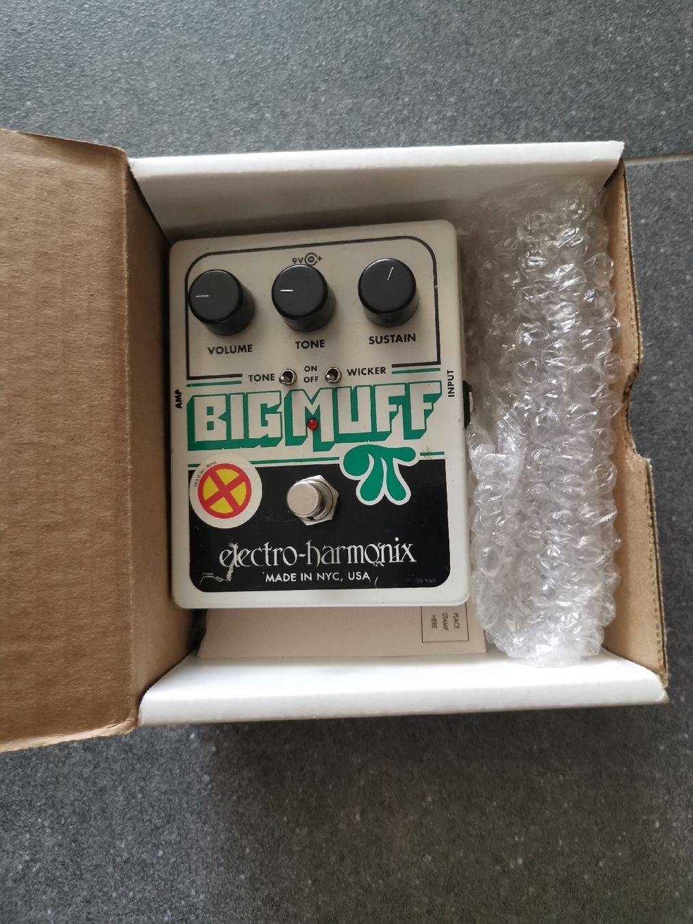 Electro-Harmonix Strumenti musicali: Electro-Harmonix Big Muff Pi Verzerrer Pedal mit OVP – Usato da Rohrbachgraben venduto da noisenomad 1