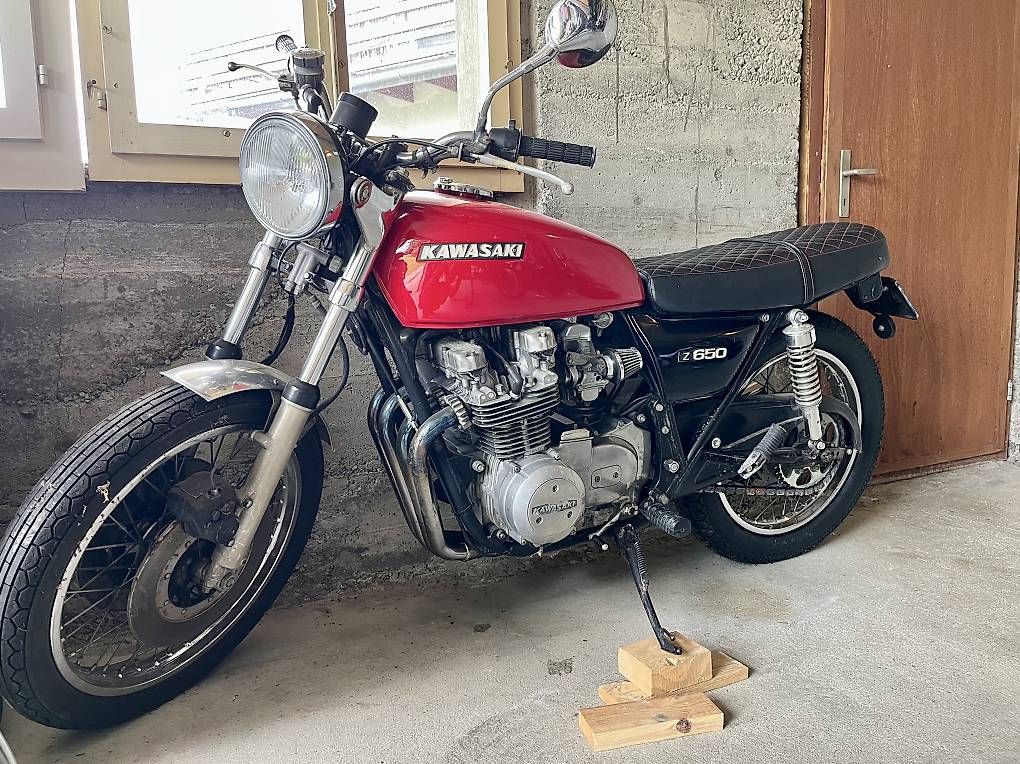 Strada: KAWASAKI KZ 650 / Z650 Jg.1977 – Usato da Riggisberg venduto da mracing444 4