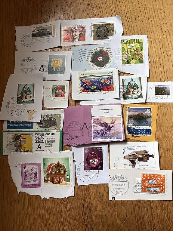 Alle Briefmarken: Marken, gestempelt, diverse – Gebraucht aus Bremgarten AG von Honeybooker