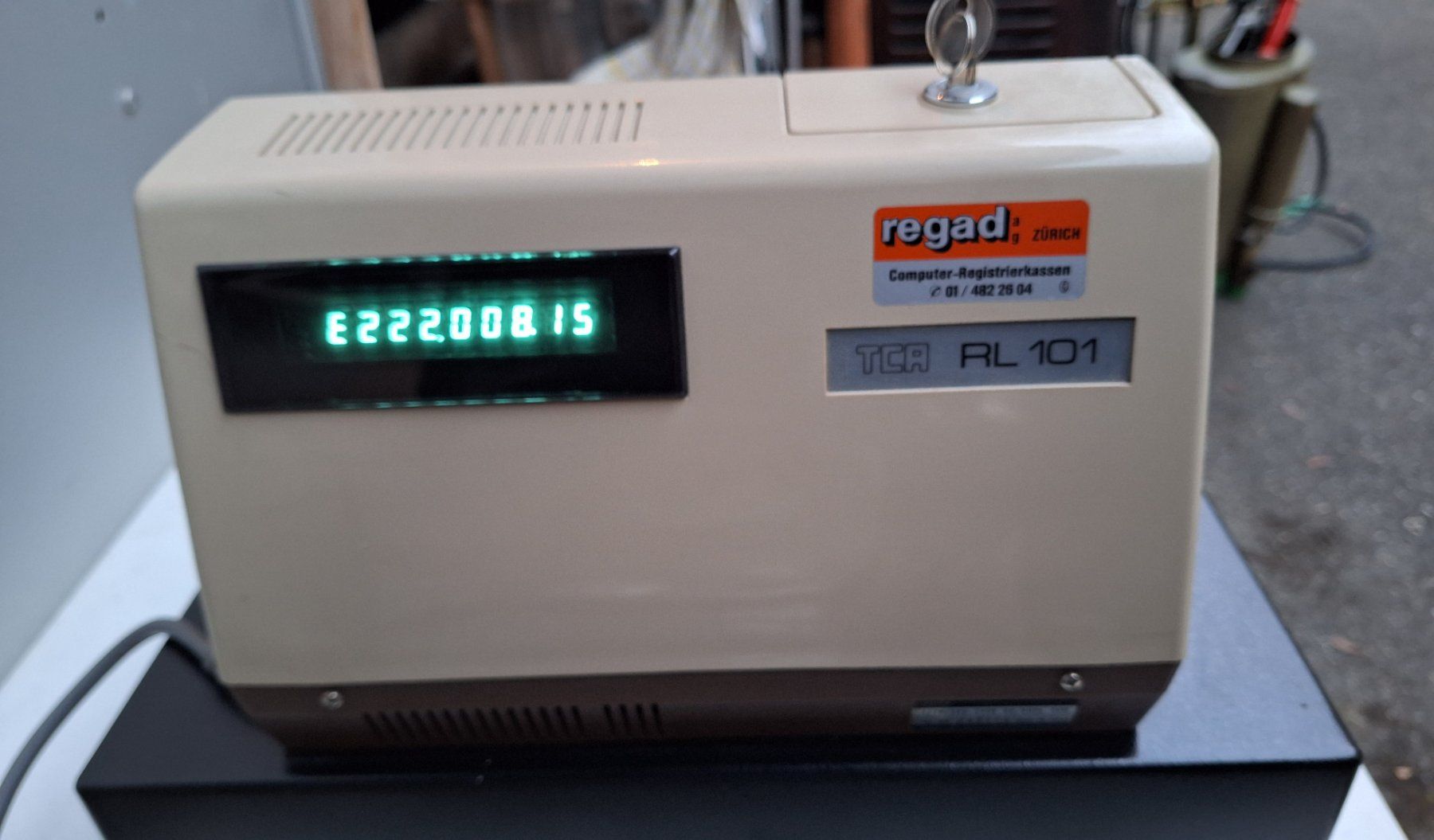 Kassen: Kasse TCA RL-101, Vintage Kassensystem – Gebraucht aus Weinfelden von JoeBaer 8