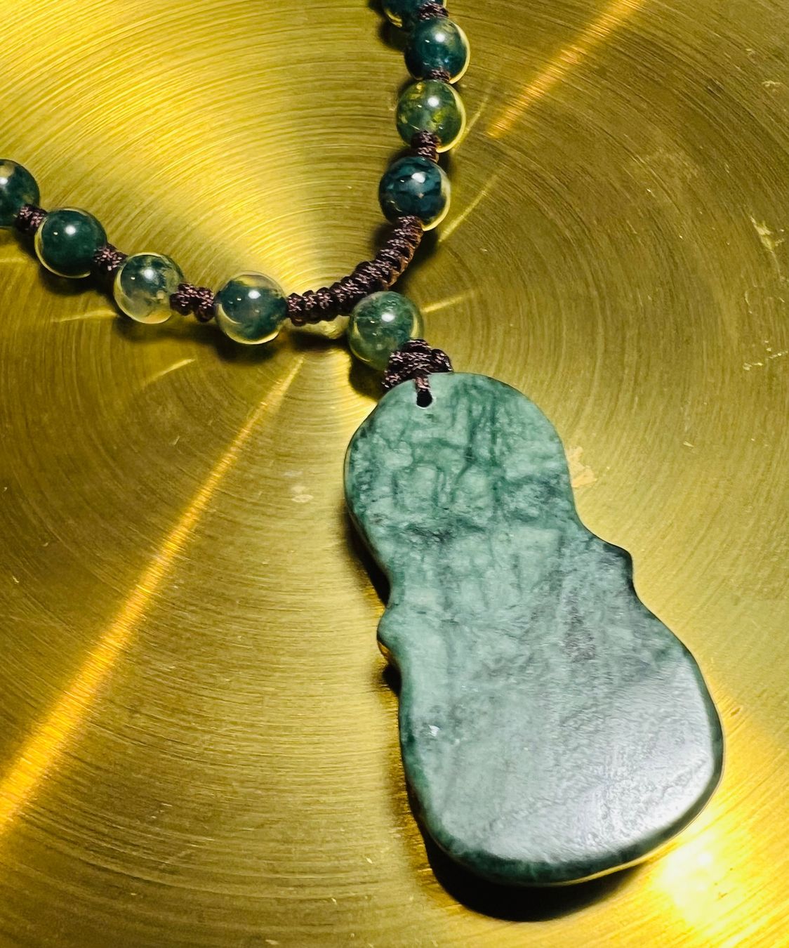 Anhänger: SERPENTIN Edelstein ...mit Echtheit Zertifikat – Neu (gemäss Beschreibung) aus Zürich von stock4you 3