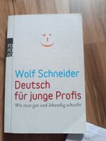 Wolf Schneider: Deutsch für junge Profis – Top Zustand!