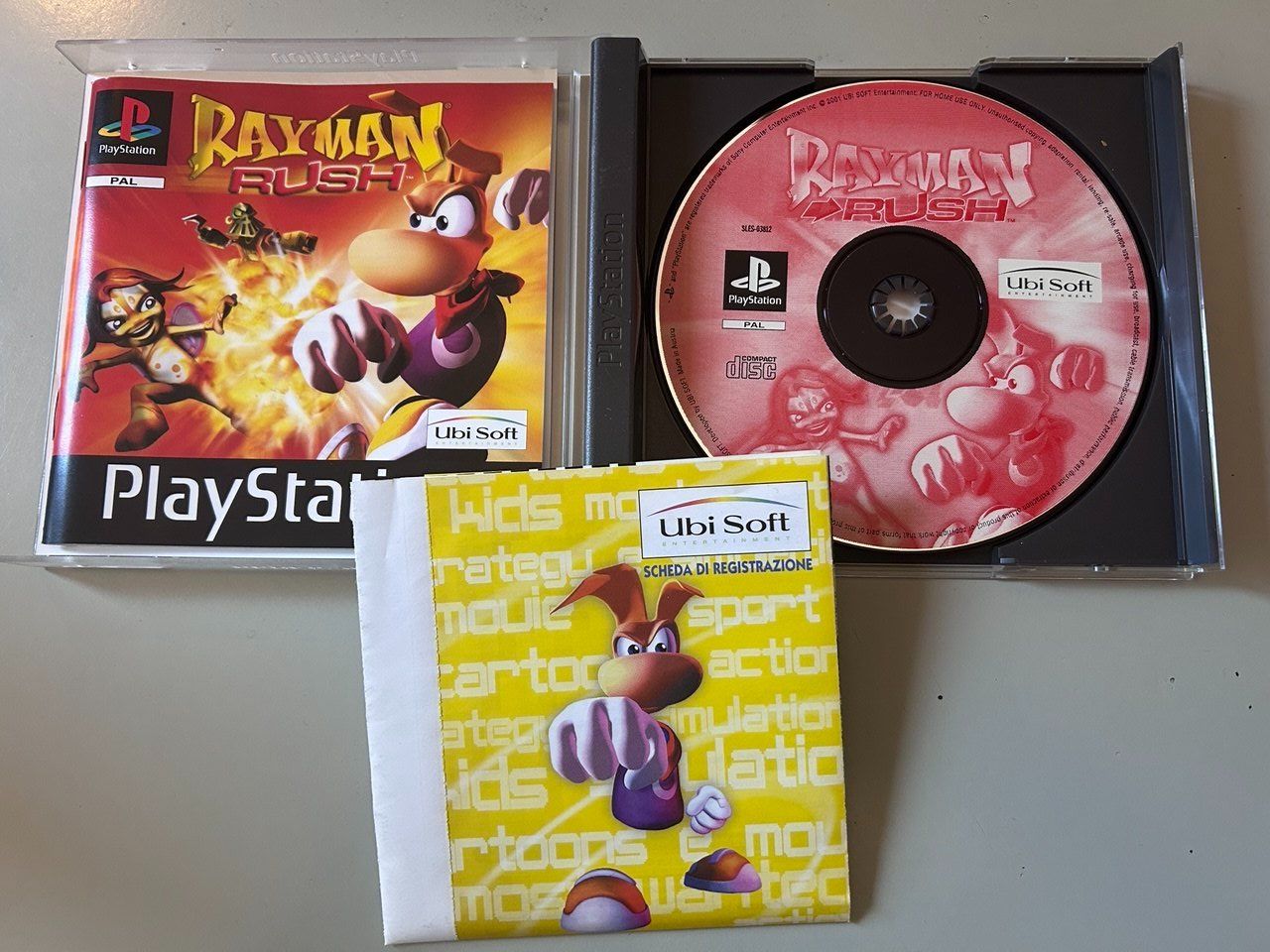 Giochi: Rayman Rush per Sony PlayStation (PS1) – Usato da Giubiasco venduto da LorisVale 2