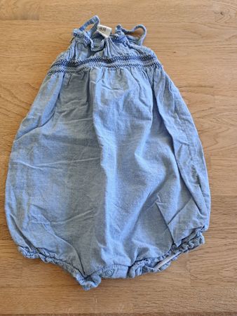 H&M Sommer Baby-Spieler, Grösse 80, 9-12M, hellblau