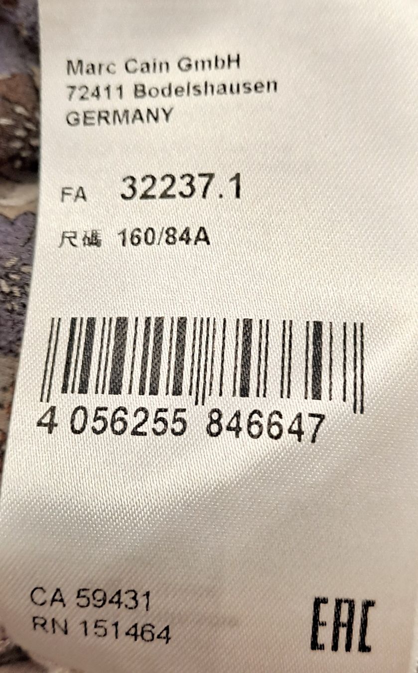 Marc Cain Camicette: Marc Cain Bluse 100% Seide, Gr. 2 , 36 – Usato da Liestal venduto da Mas-Y-Mas 5