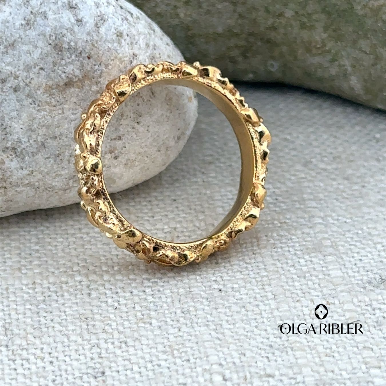 Olga Ribler Anelli: Silber Ring 925 mit Blumenmuster Grösse 58 – Nuovo (secondo la descrizione) da Luzern venduto da Schmuckoutlet 4