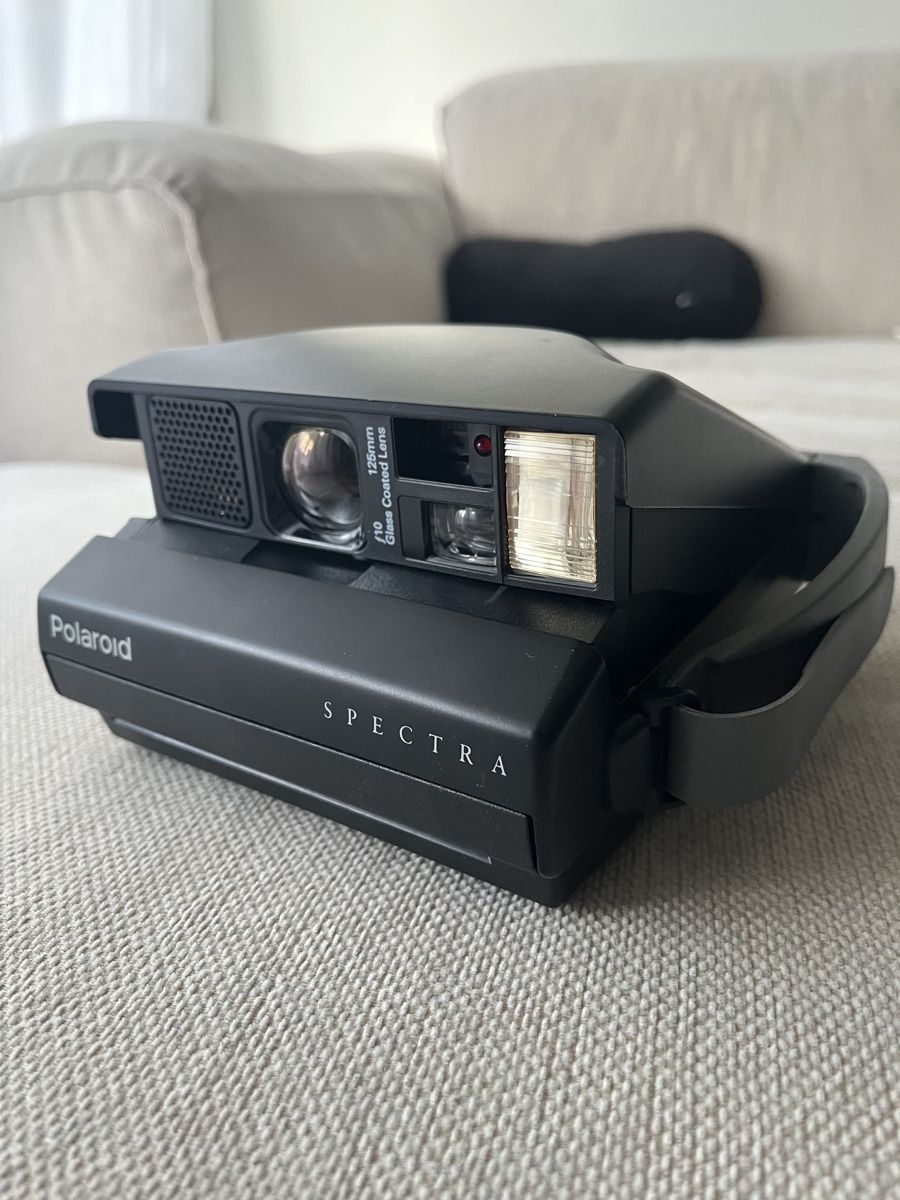 Polaroid Fotocamera:  Polaroid Spectra black mit Originalbox – Usato da Basel venduto da Rohan_007