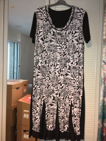 Sommer Kleid Gr. 44 - 46 GLITZER WUNDERSCHÖN!!!