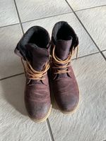 Winterstiefel, bordeauxrot, Gr. 41, Sympatex- Warm & bequem!