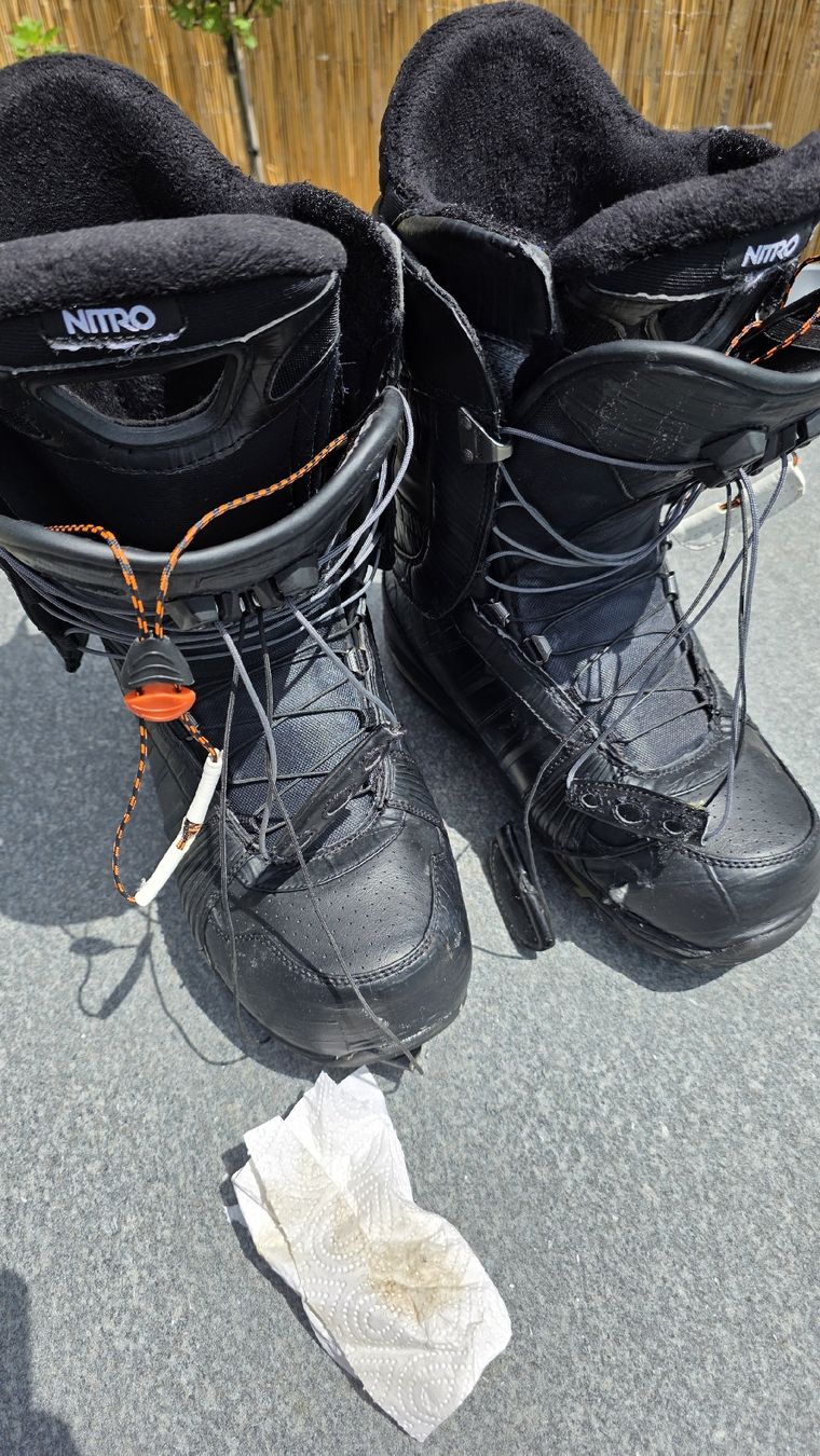 Snowboard Nitro Scarpe da uomo: Snowboardschuhe Nitro Team TLS Grösse 46 – Usato da Nunningen venduto da Deathstars 2
