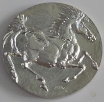 Silbermedaille Hans Erni Zirkus Knie 1919-1969