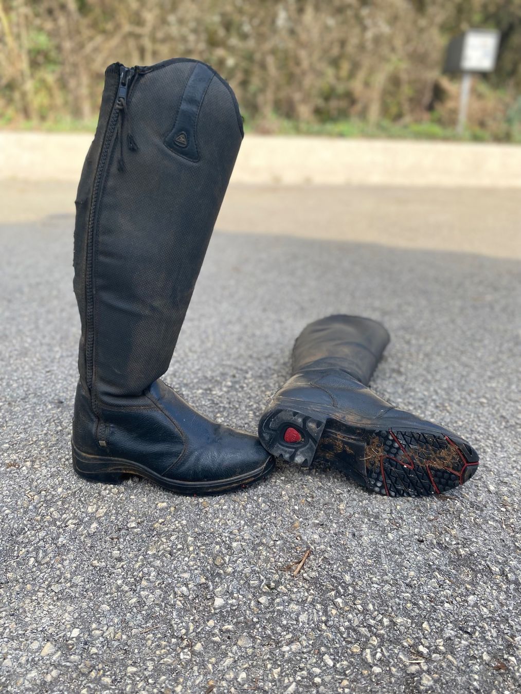 Scarpe da donna: Winterreitstiefel Gr.40 – Usato da Estavayer-le-Lac venduto da nuschinc 1