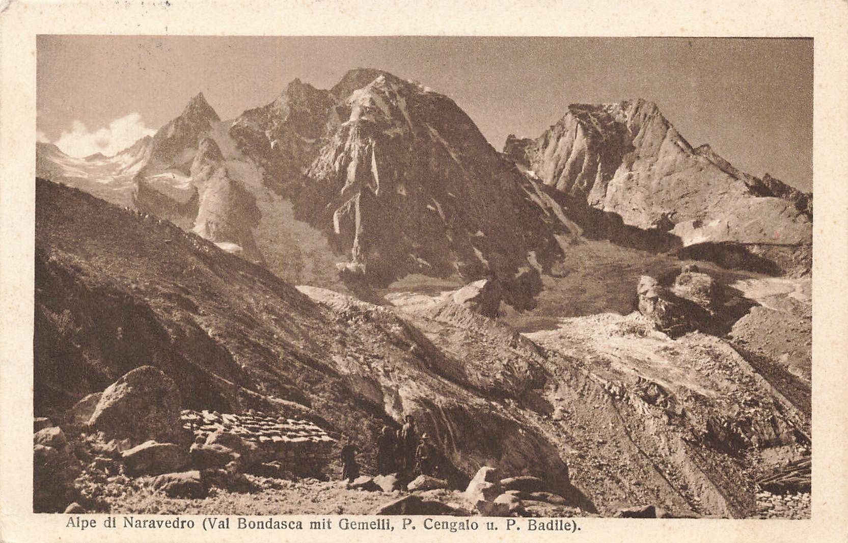 Cartoline postali: Alpe naravedro val bondasca – Usato da Biasca venduto da Blenio71